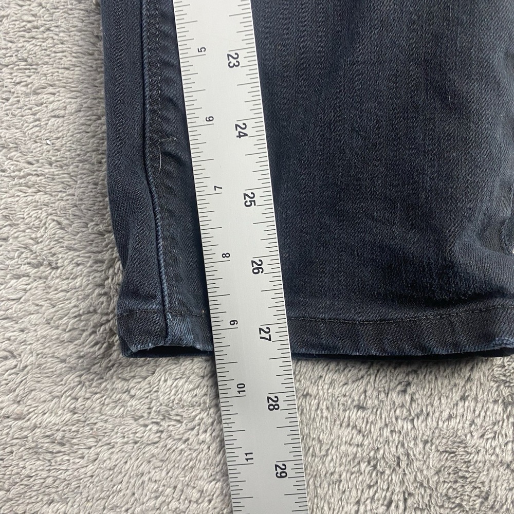 Levi's 571 Slim Fit Jeans Womens 29x27.5 Black Low‎ rise - Picture 4 of 16